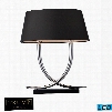 D1486-LED Trump Home Park East 2 Light LED Table Lamp In Chrome And