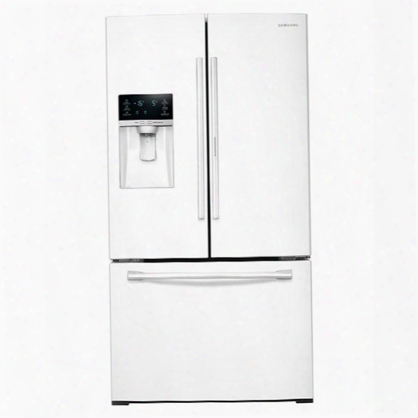 Rf28hdedpww 36" Freestanding French Door Refrigerator With 28 Cu. Ft. Capacity Energy Star Rated Twin Cooling Plus Metal Cooling Coolsekect Pantry And Led