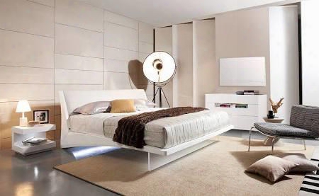 Vgwcsg-b01-whtck Modrest Volterra Floating California King Size Bed With Led Lights Transparent Acrylic Leg Frame And Padded Eco-leather Headboard Upholstery