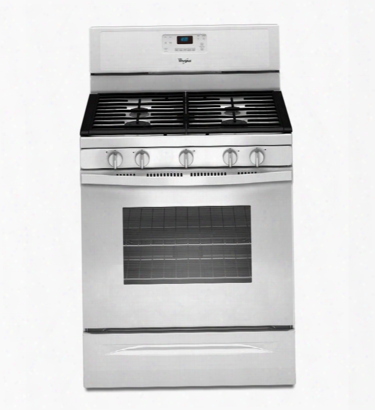 Wfg530s0ew 30" Freestanding Gas Range With 5.0 Cu. Ft. Capacity 5 Sealed Burners Speedheat Burner Convection Cooking Accusimmer Burner Concealed Bake Element