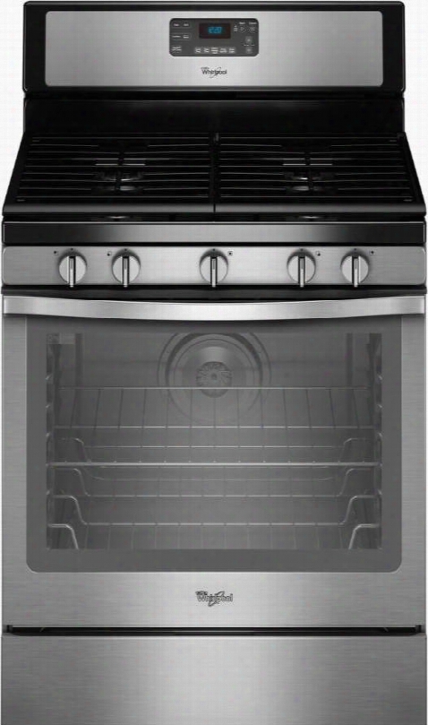 Wfg540h0es 30&qu Ot; Freestanding Gas Range With 5.8 Cu. Ft. Capacity 5 Sealed Burners Speedheat Burner Accubake Temperature Management System And Accusimmer