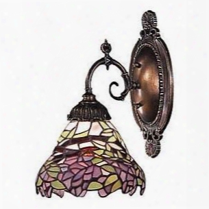 071-tb-28 Mix-n-match 1-light Sconce In Tiffany