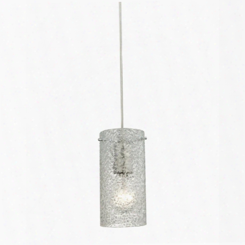 10242//1cl Ice Fragments 1 Light Pendant In Satin