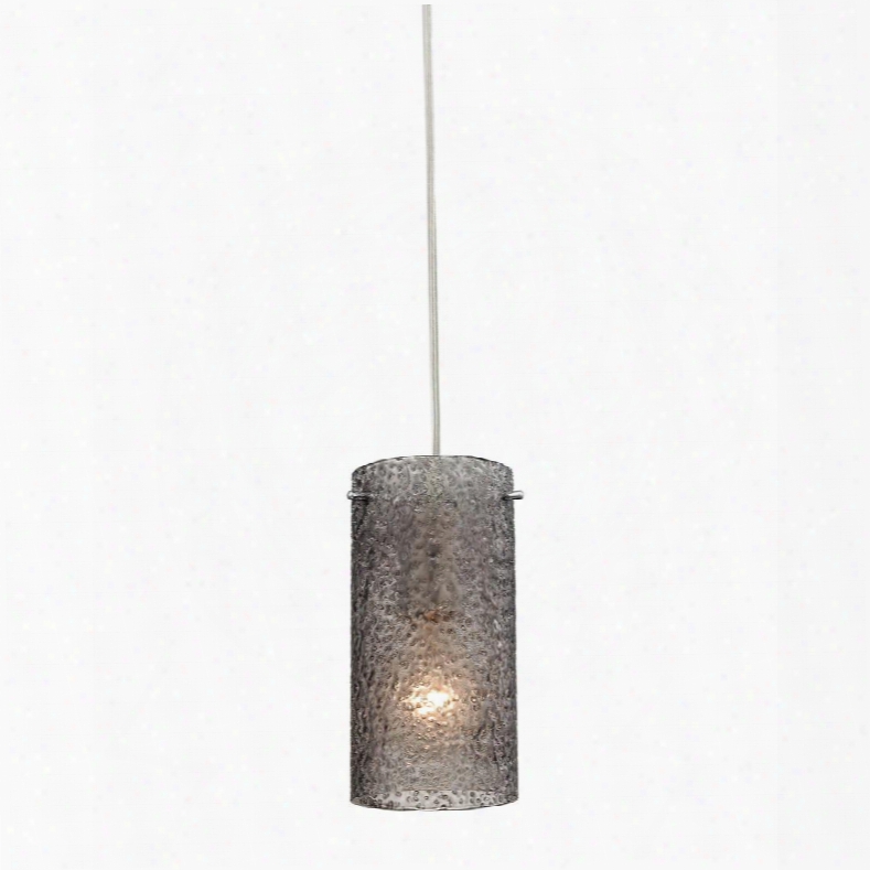 10242/1sm Ice Fragments 1 Light Pendant In Satin