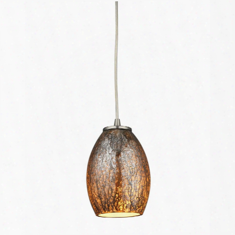 10256/1 Venture 1 Light Pendant In Satin