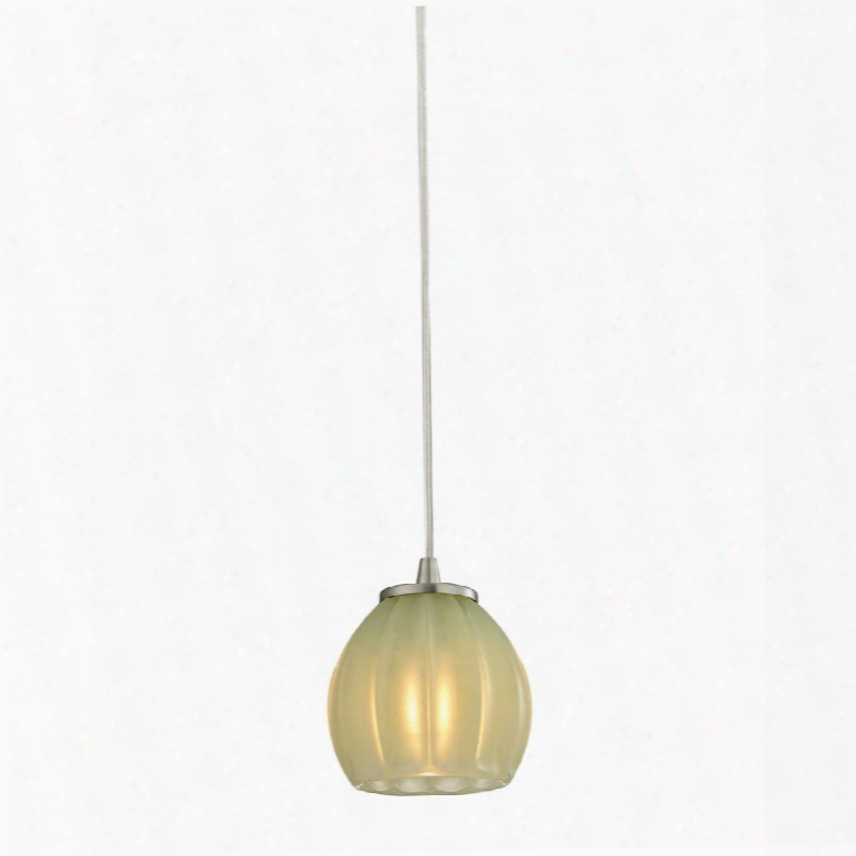 10421/1jd Melony 1 Light Pendant In Satin