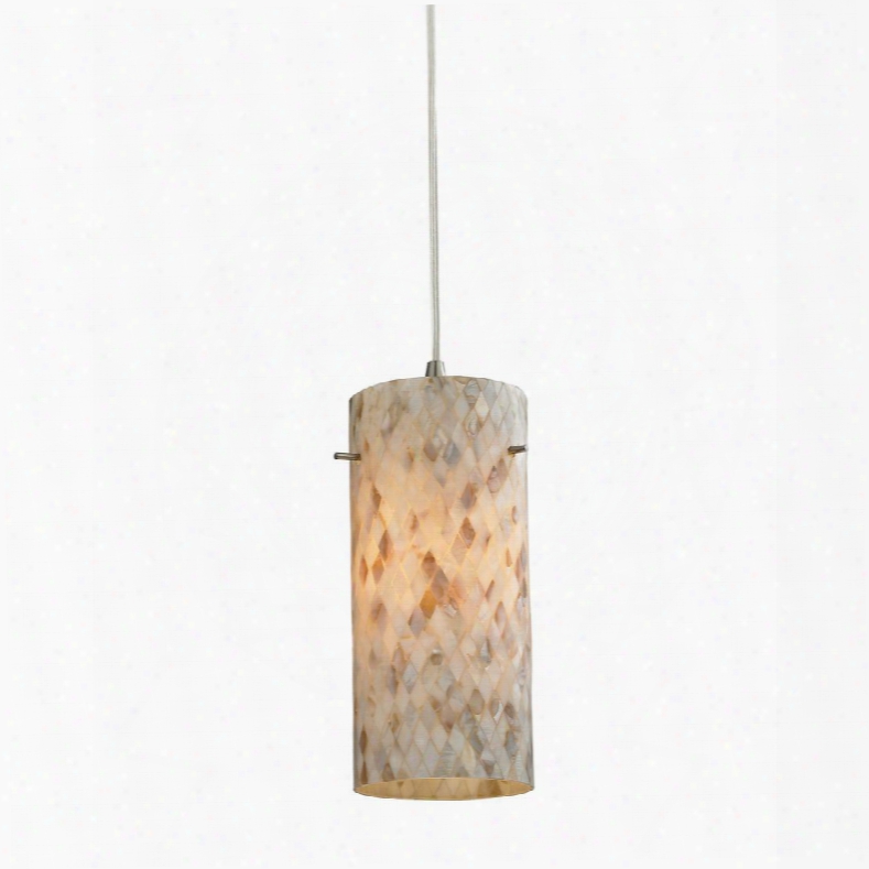 10442/1 Capri 1 Light Pendant In S Atin