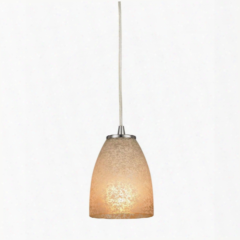 10476/1 Sandstorm 1 Light Pendant In Satin