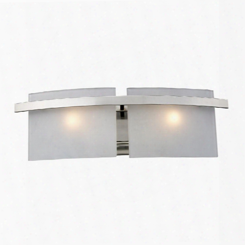 11281/2 Briston 2-light Vanity In Satin