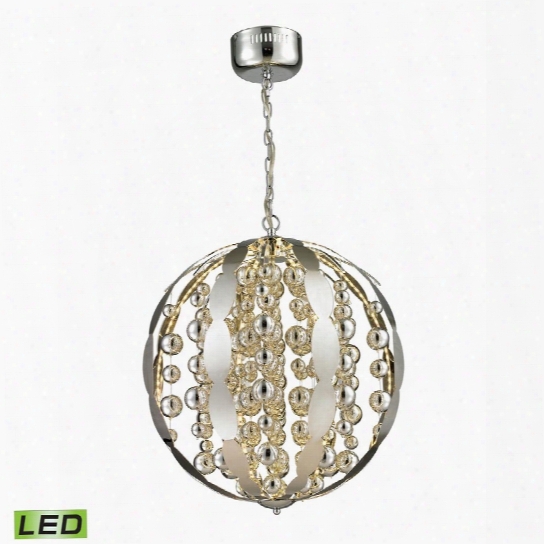 11728/led Light Spheres Collection Led Pendant In Polished