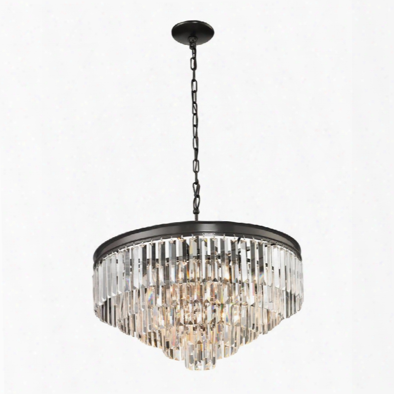 14214/5+1 Palacial Collection 5+1 Light Pendant In Oil Rubbed