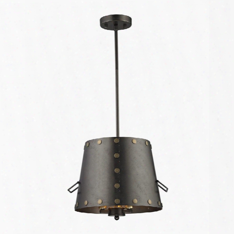 14301/3 Ephrata 3 Light Pendant In Weathered