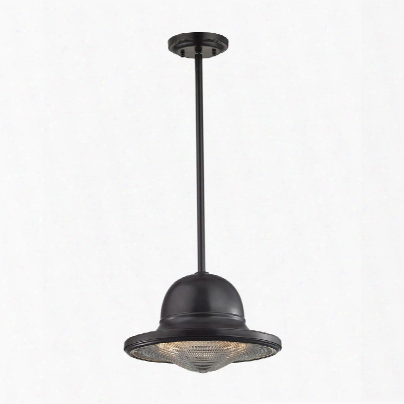 17252/1 Urbano 1 Light Pendant In Oil Rubbed