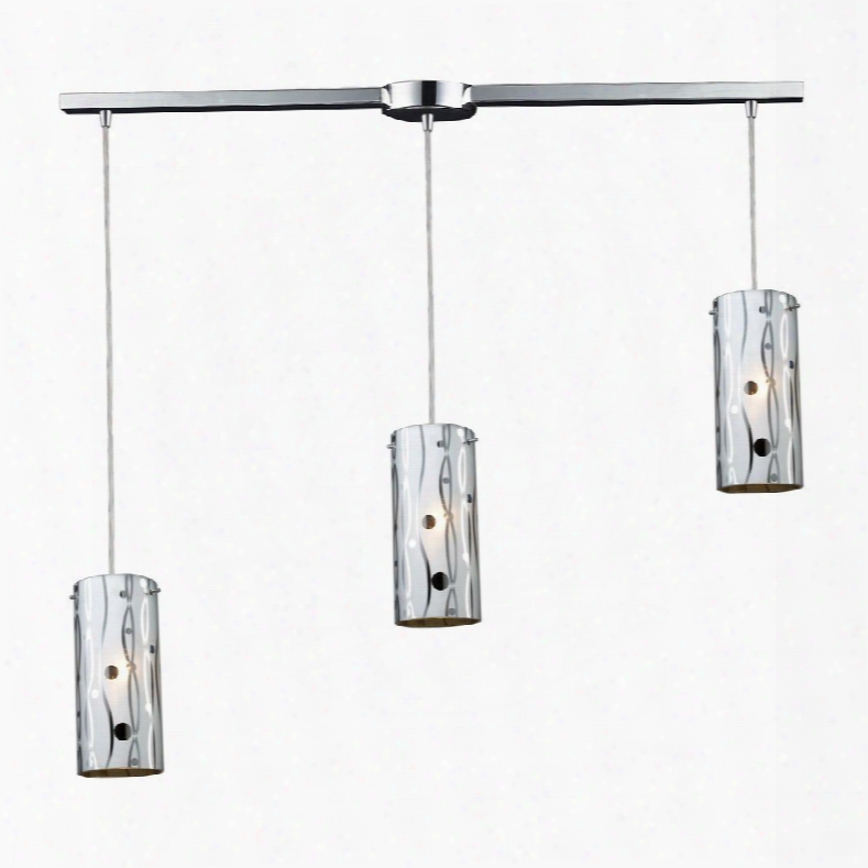 31077/3l Chromia 3-light Pendant In Polished