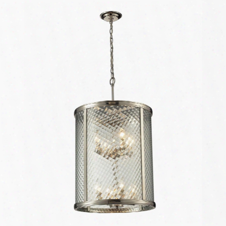 31463/8 Chandler Collection 8 Light Pendant In Polished