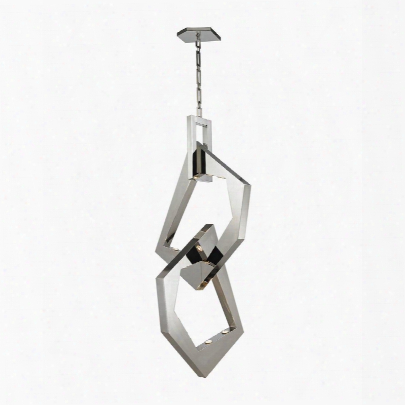 31571/12 Links 12 Light Pendant In Polished  Stainless Steel/polished