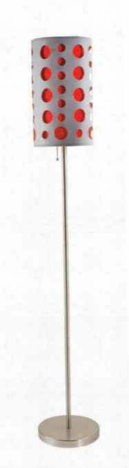 40066 Cearra Floor Lamp Satin