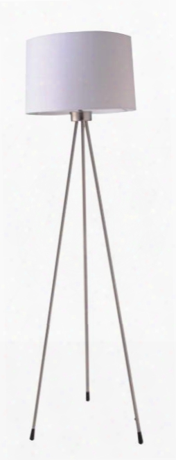 40075 Bryce Floor Lamp Brushed