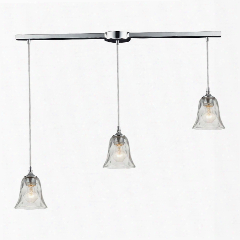 46010/3l Darien 3 Light Pendant In Polished