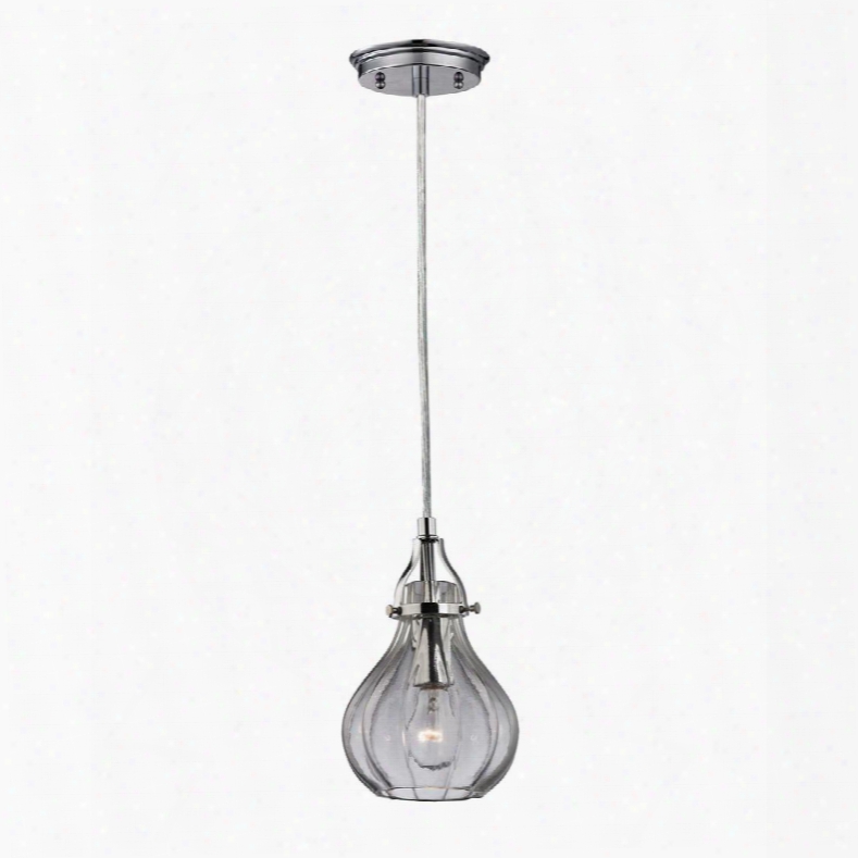 46014/1 Danica Collection 1 Light Mini Pendant In Polished