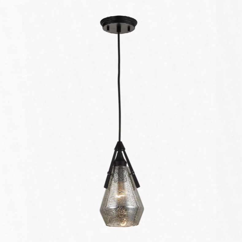 46172/1 Duncan 1 Light Pendant In Oil Rubbed