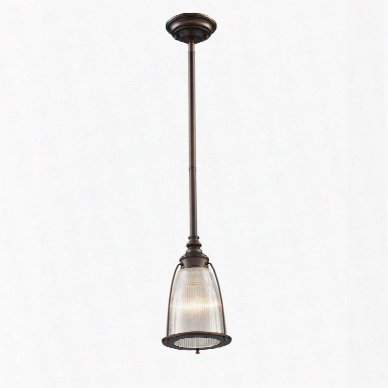 60015-1 Halophane 1-light Pendant In Aged