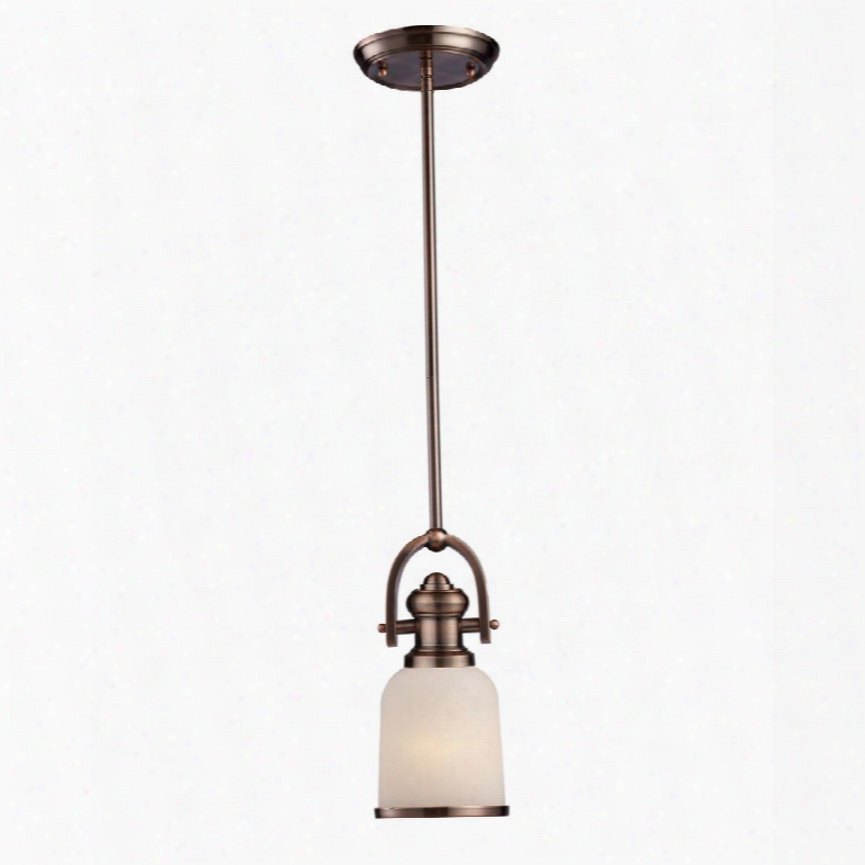 66181-1 Brooksdale 1-light Pendant In Antique