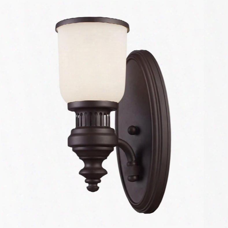 66630-1 1 Light Sconce In Oiled