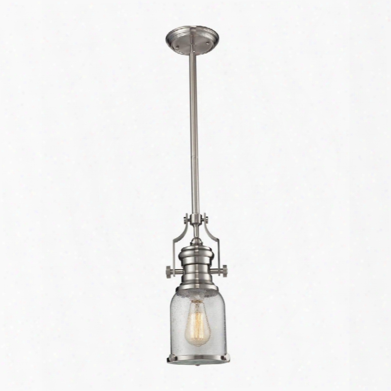 67742-1 Chadwick 1 Light Pendant In Satin