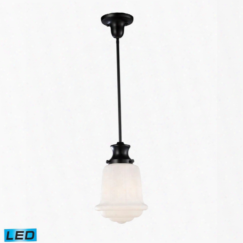 69053-1-led Schoolhouse 1-light Pendant In -