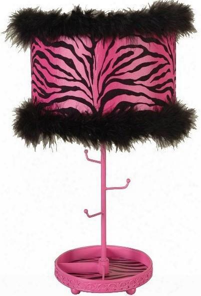 76lps071 Pink Zebra Table