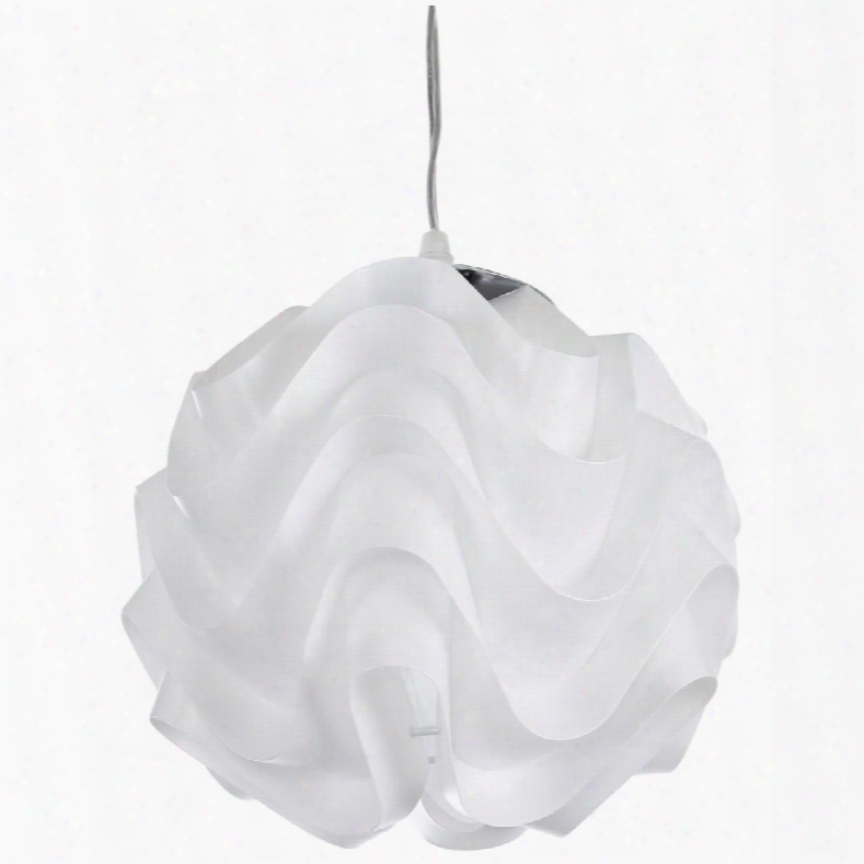 Eei-1222-whi Billow Chandelier In White