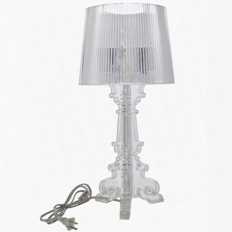 Eei-1226-clr French Petit Table Lamp In Clear