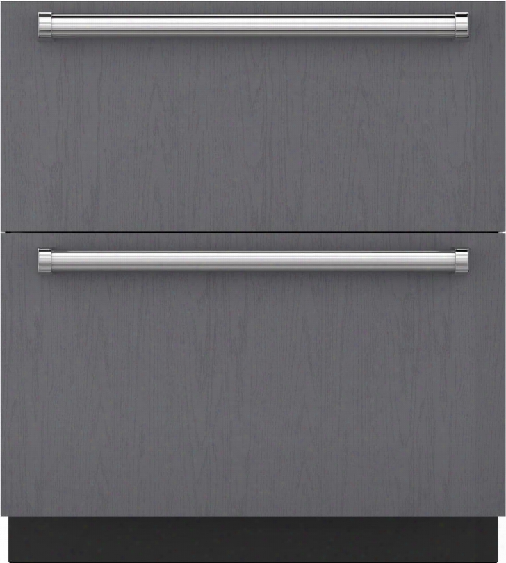 Id-30r 30" Energy Star Qualified Refrigerator Drawers With 5.2 Cu. Ft. Capacity High-humidity Zones Soft-close Drawers Smart-touch Controls And Led Lights