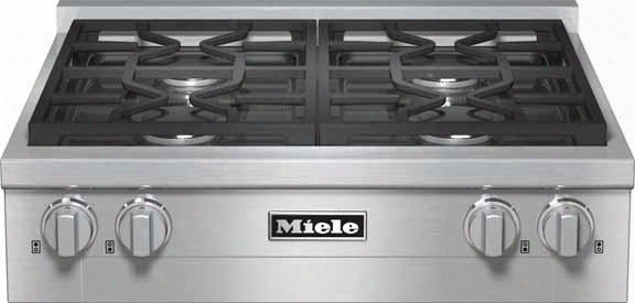 Kmr1124lp 30" Liquid Propane Gas Rangetop With 4 Sealed M Pro Dual Stacked Burners Truesimmer Function Dishwasher-safe Grates Automatic Re-ignition Clean