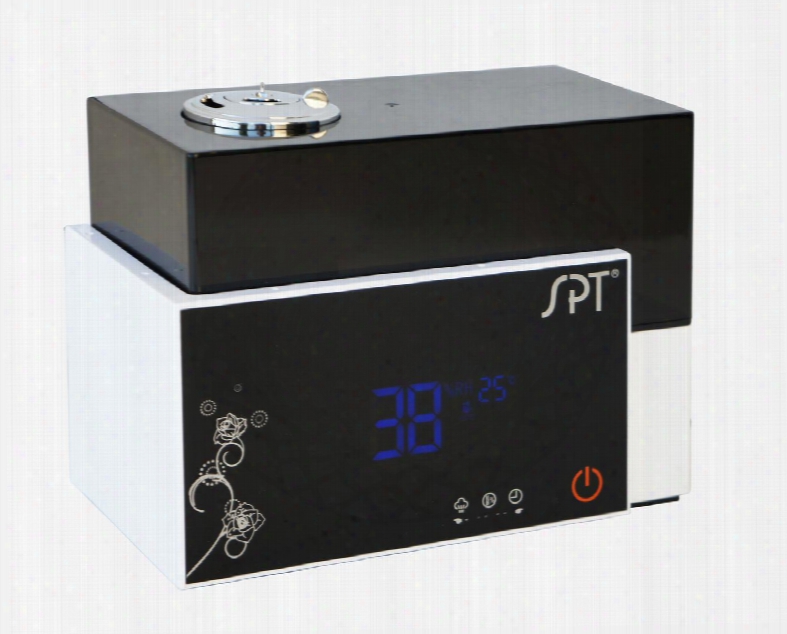 Su3600 Digital Ultrasonjc Humidifier With Humidistat A Timer Cool Mist Control Temperature Sensor And Led