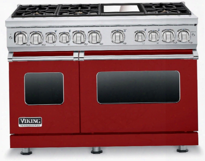 Vdr7486garlp 48" Professional 7 Series Liquid Propane Dual Fuel Range With 6 Sealed Burners Ceramic Non-stic Griddle Surespark Ignition System Ifrared