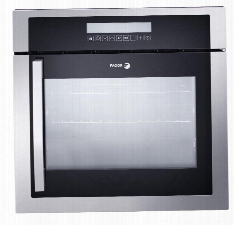 6ha-200trx 24" European Convection Wall Oven With Right Hinge 10 Cooking Programs Led Touch Control And High Energy Efficiency  In Stainless