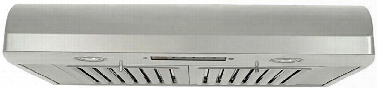Ch2236sqb-11 36" Under Cabinet Range Hood With 720 Cfm 4.5 Sones Multi Exhaust Ducting 6 Speed Control Bright Led Lights Dishwasher Safe Professional