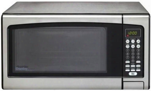 Dmw111kpssdd 22" 1.1 Cu. Ft. Capacity Counter Top Microwave With Easy To Read Led Timer/clock 3 Specialty Programs 1 000 Watts Of Cooking Power 10 Power