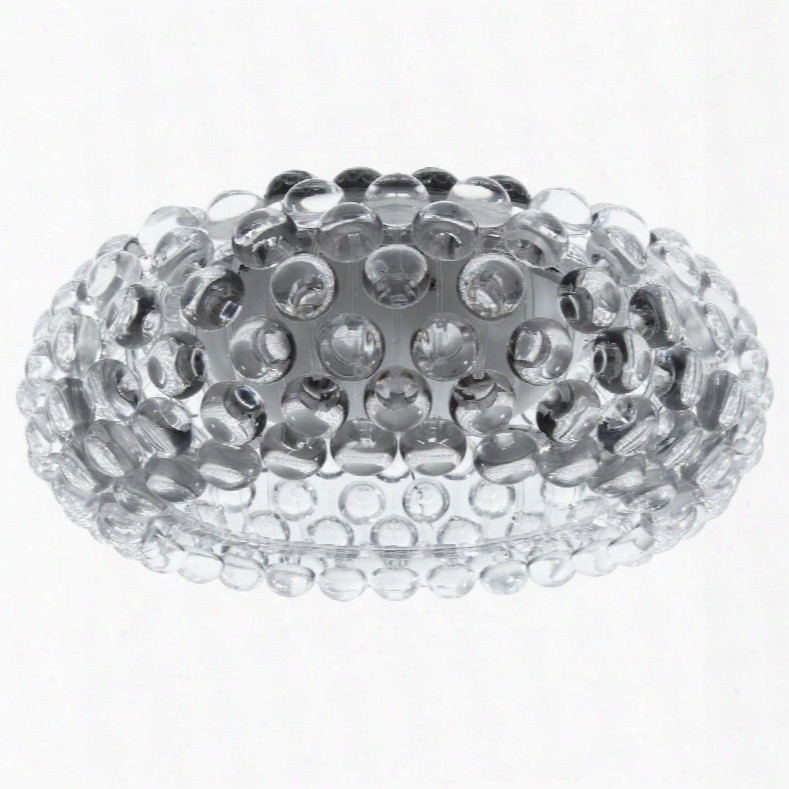 Eei-823 Halo 20" Ceiling Fixture In Clear