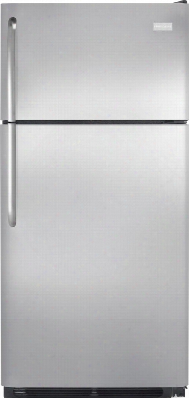 Ffht1821qs 30" Energy Star Rated And Ada Compliant Top-freezer Refrigerator With 18.0 Cu. Ft. Capacity Spacewise Glass Shelves And Humidity-controlled