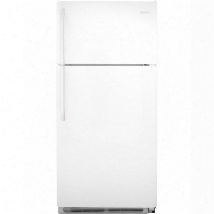 Fftr1814qw 30" Top Freezer Refrigerator With 18.0 Cu. Ft. Capacity 2 Wire Shelves Humidity-controlled Crisper Drawers Gallon Door Shelf And Reversible Doors