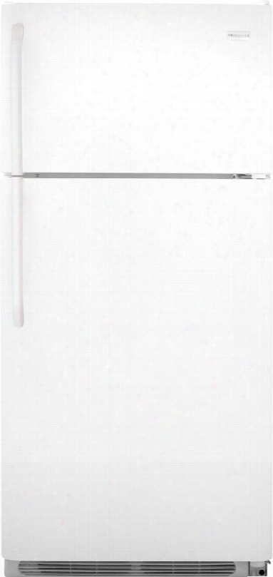 Fftr1821qw 30" Top Freezer Refrigerator With 18.0 Cu Ft. Capacity Adjustable Glass Shelves Humidity-controlled Crisper Drawers Full-width Wire Freezer