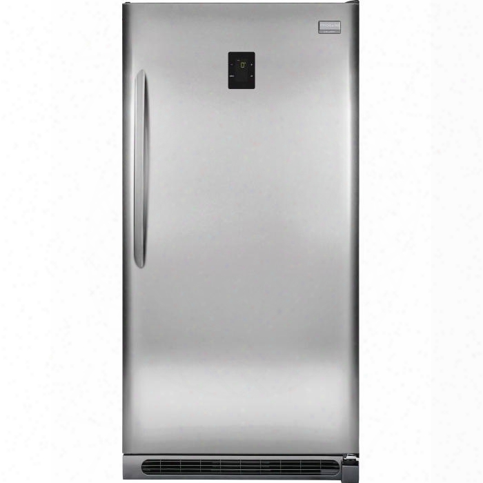 Fgvu21f8qf 34" Gllery Energy Star 2-1 Upright Freezer Or Refrigerator With 20.5 Cu. Ft. Capacity. Led Lighting Adjustable Shelves And Door Bins And Door Lock