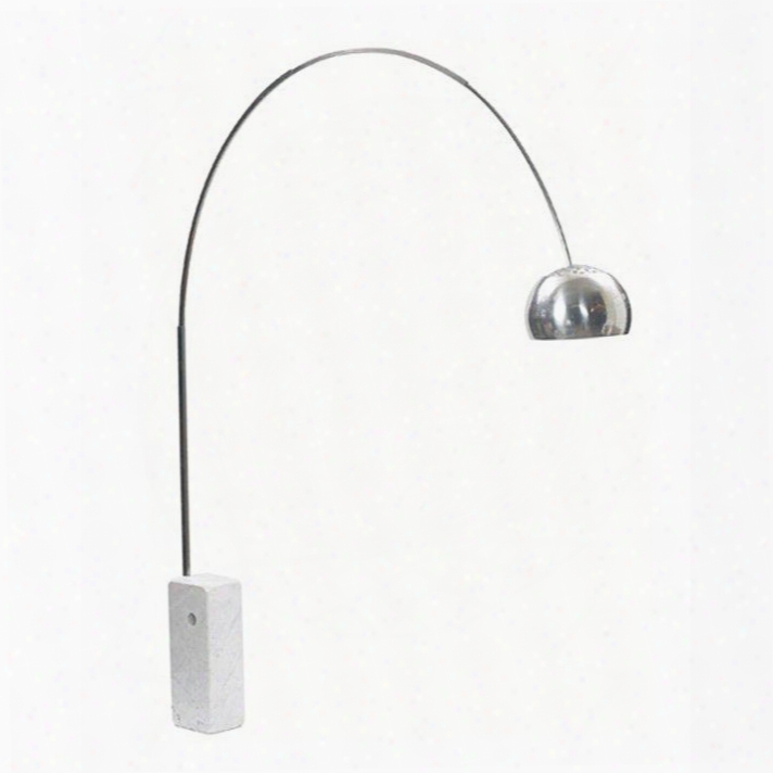 Fmi1179-white Arch Lamp Big Base