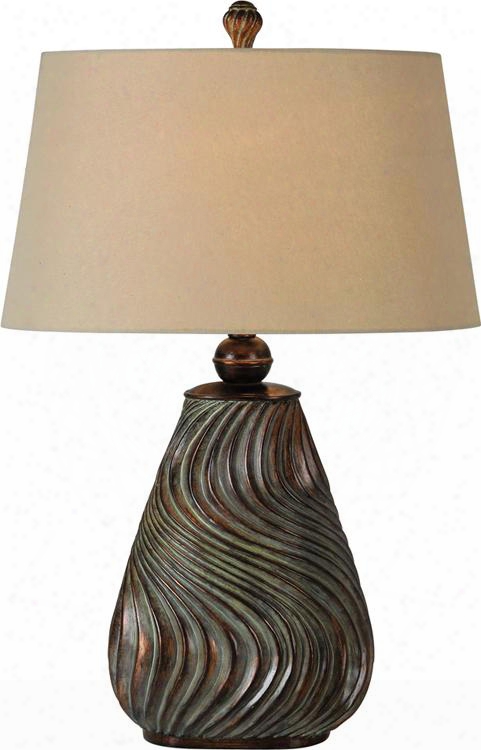 Lpt263 Mumbo Table Lamp Table Lamp In Antique
