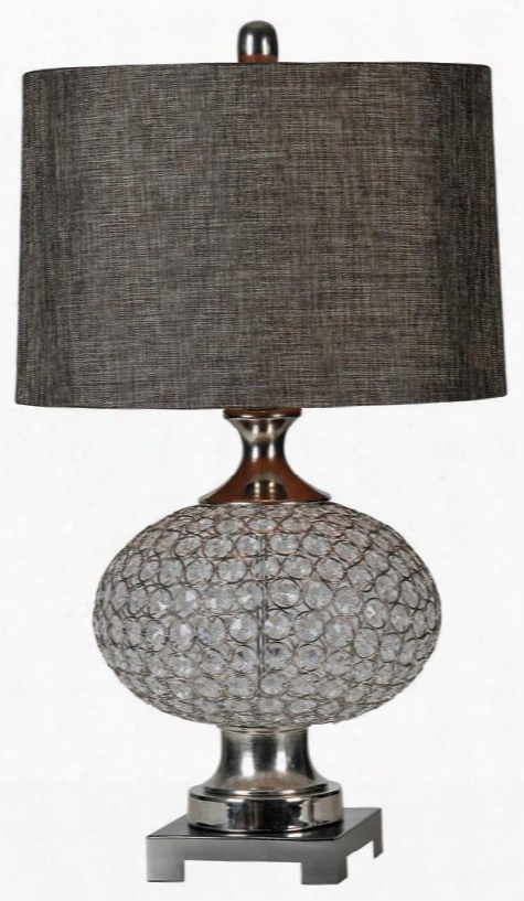 Lpt421 Delancey Table Lamp Table Lamp In Silver