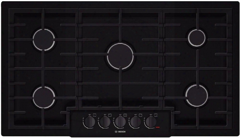 Ngm8665uc 800 Series 36" Wide Gas Cooktop With Five Sealed Burners Automatic Re-ignition Lp Conversion Kit 59500 Btu Burn Capacity In