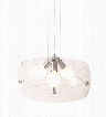 50106 7" Asteroids Ceiling Lamp Made Of Metal and Glass in